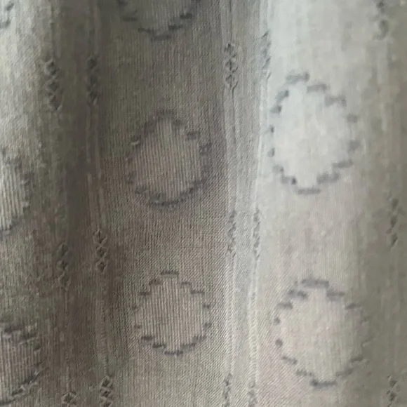 ANTHROPOLOGIE Peregrine Cotton Midi dress Blue Gray L 12 14 - Picture 12 of 15